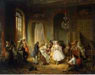 Wauters Wouters Constant Actors Before a Performance  - Hermitage